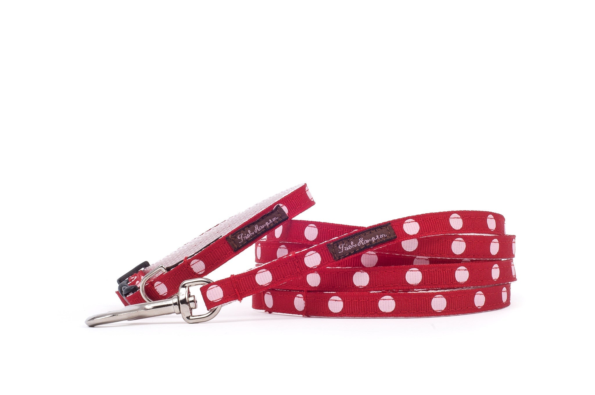 Teacup Red/White Dots Collar/Harness/Lead - 117