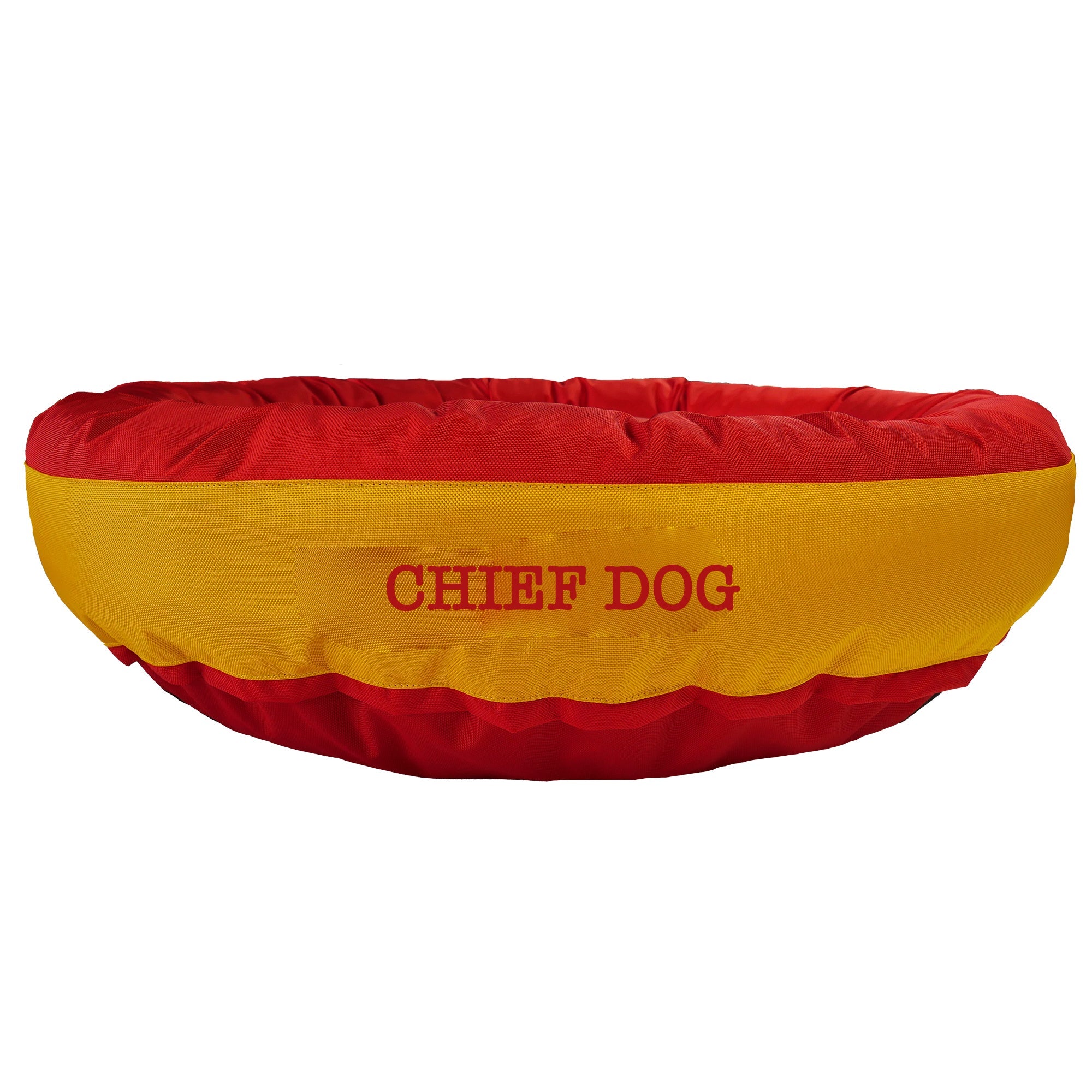 Dog Bed Round Bolster Armor Football