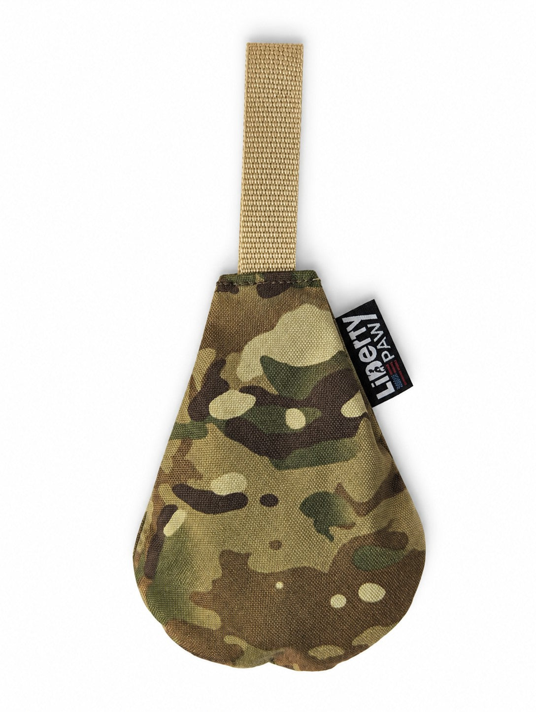 Camo Water Drop Tug dog toy — LibertyPaw free gift
