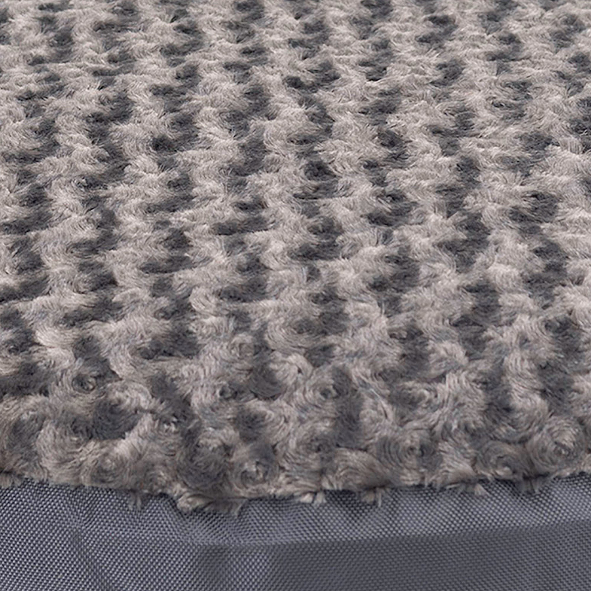 American Dog 22" (22 x 13 x 1 1/2) / Charcoal Crate Pads Furvana™ for Cats and Dogs