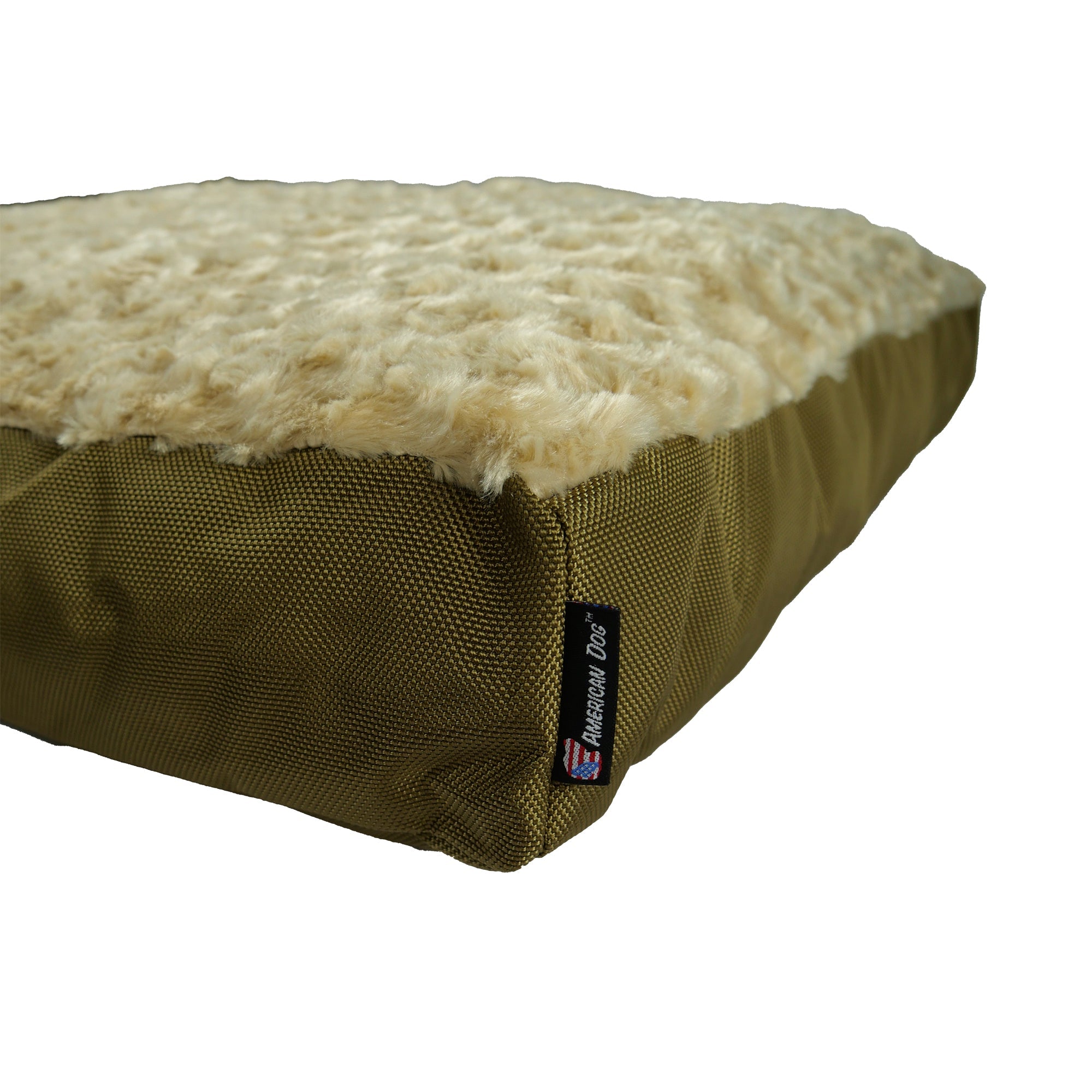 American Dog Dog Bed Dog Bed Rectangle Furvana™