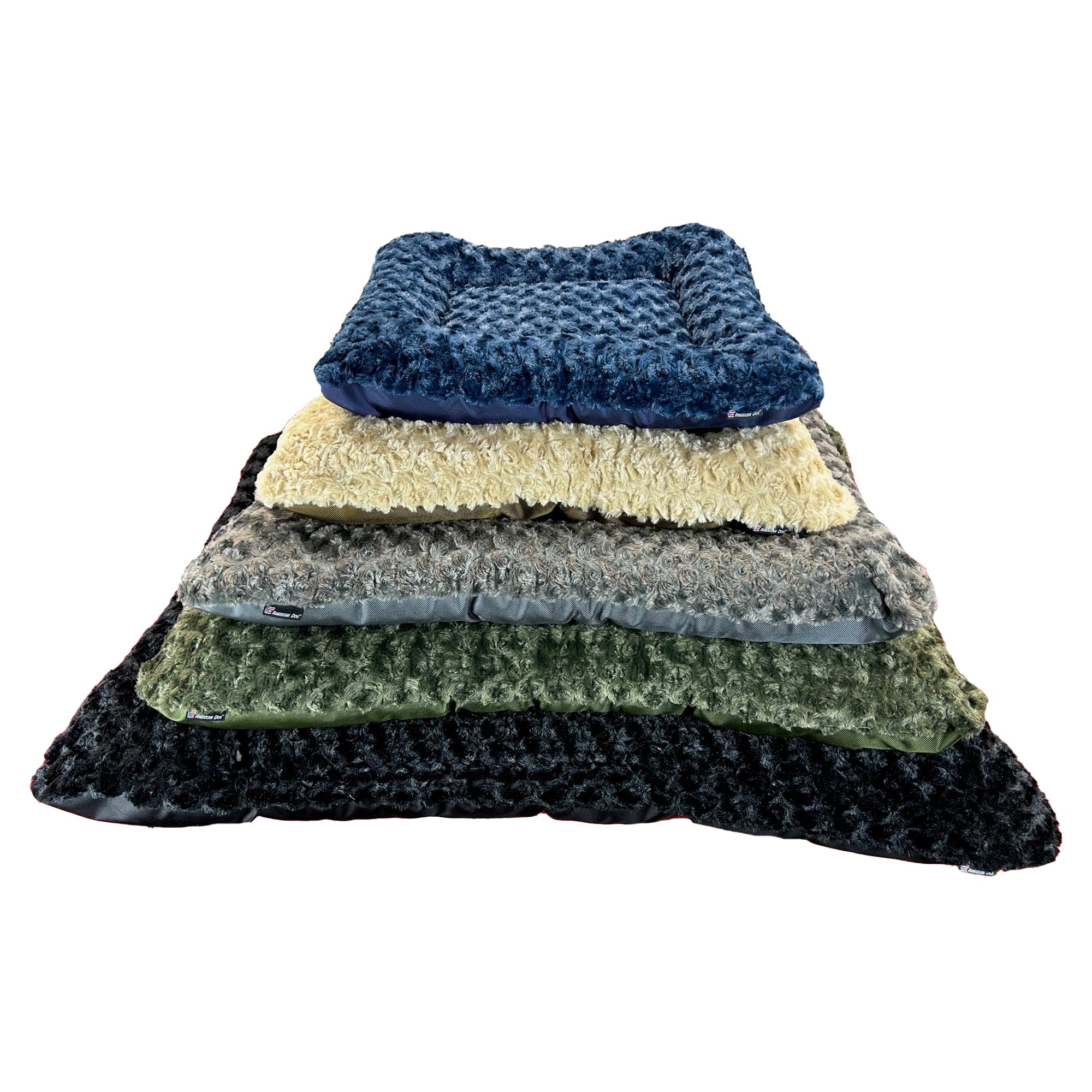 American Dog Dog Beds Dog Bed Rectangle Bolster Furvana™ 'Cloud'