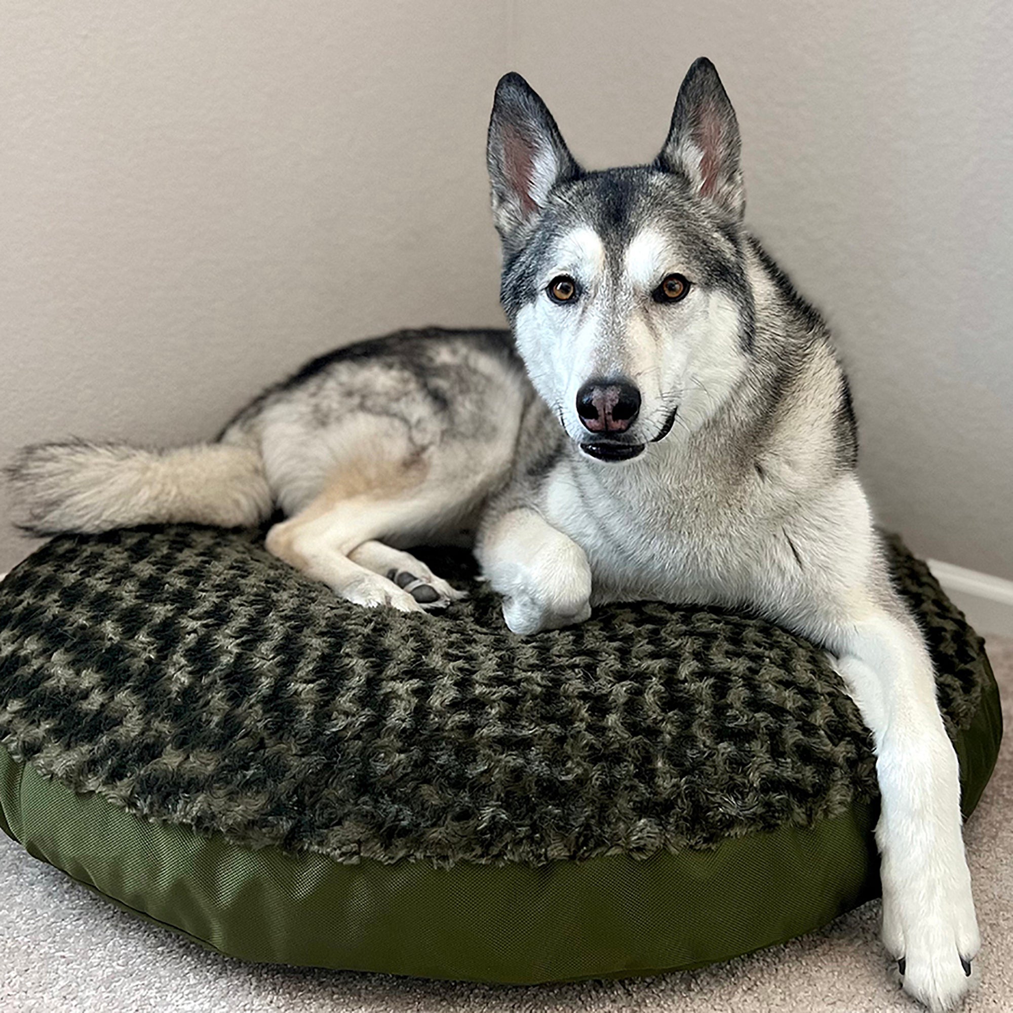 American Dog Dog Beds Dog Bed Round Base Furvana™