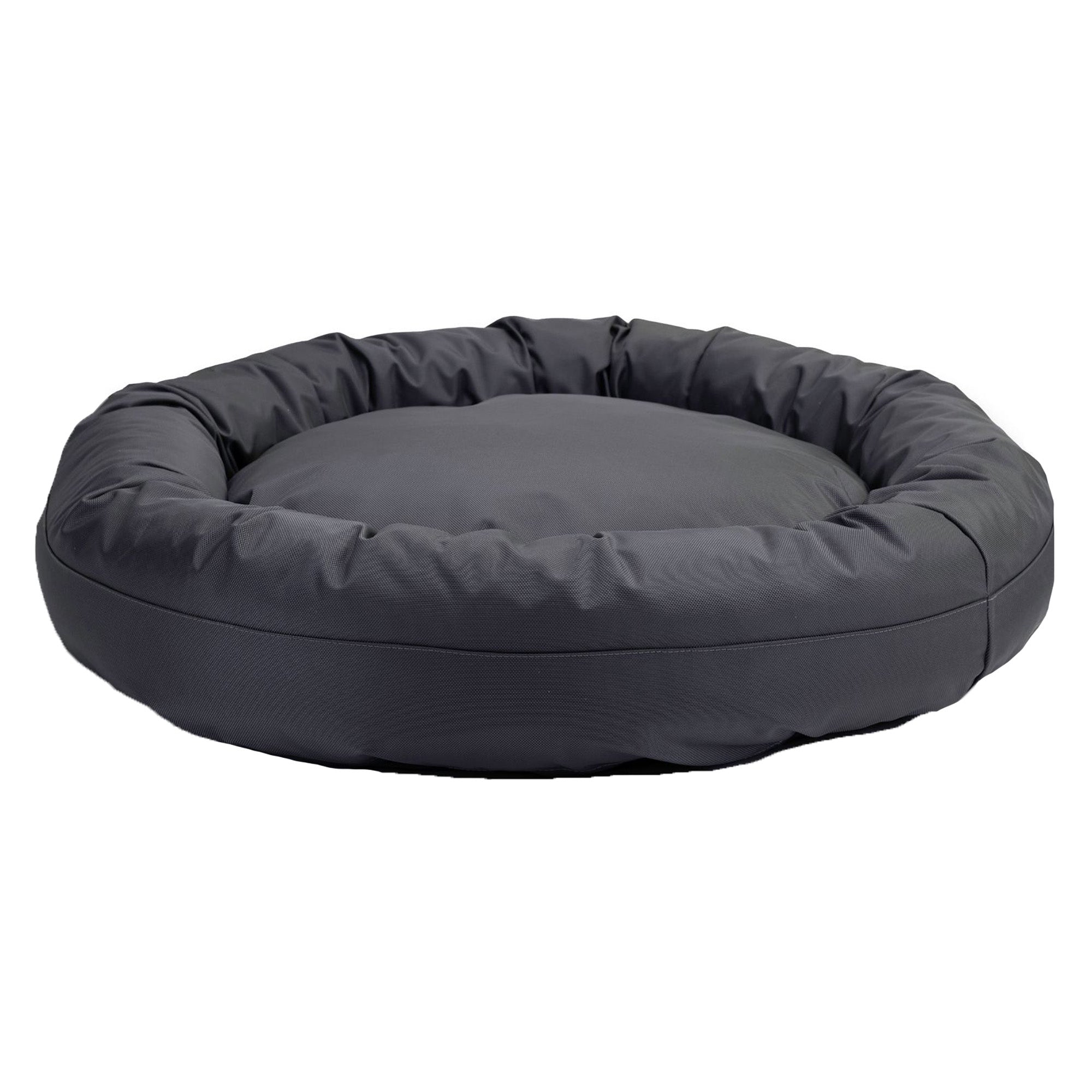 American Dog Dog Beds Small (25" outer diameter 16" inner diameter) / Charcoal Dog Bed Round Bolster Armor ™