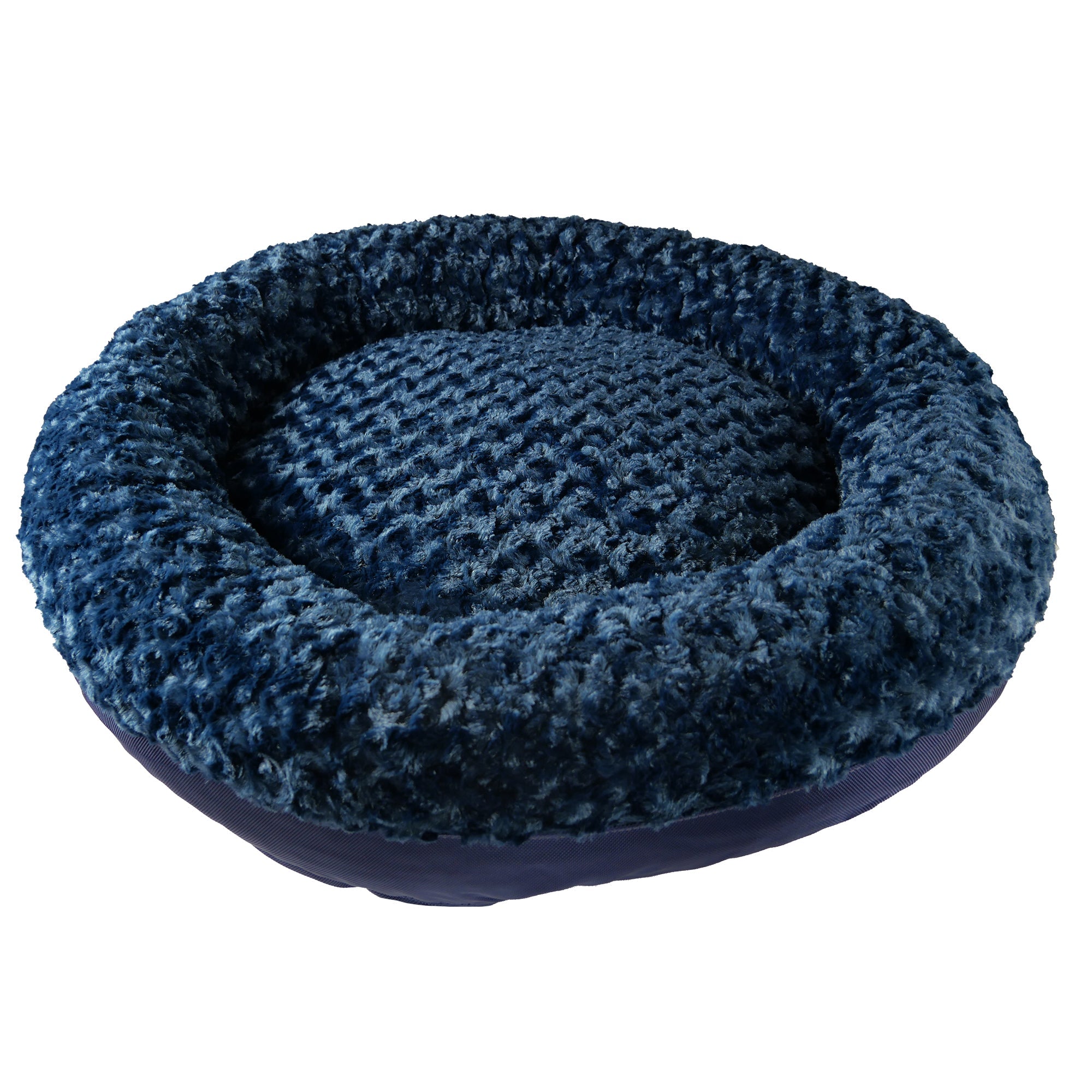 American Dog Dog Beds Small (25" outer diameter 16" inner diameter) / Midnight Dog Bed Round Bolster Furvana™
