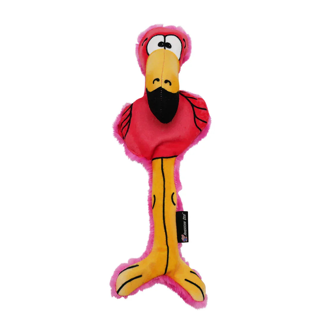 American Dog Dog-toy Flora the Flamingo
