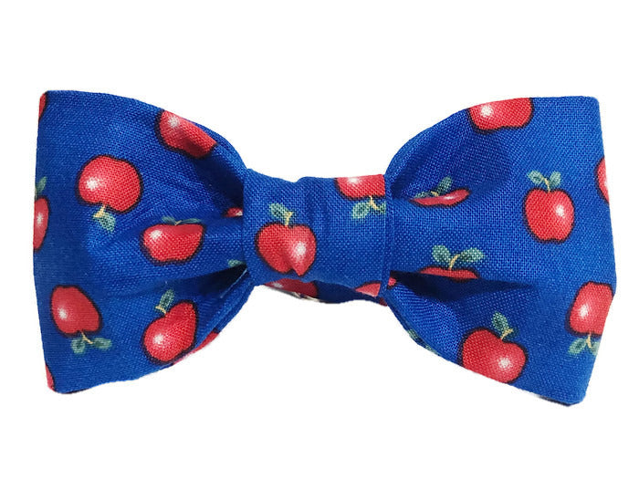 Apple Dog Bow Tie