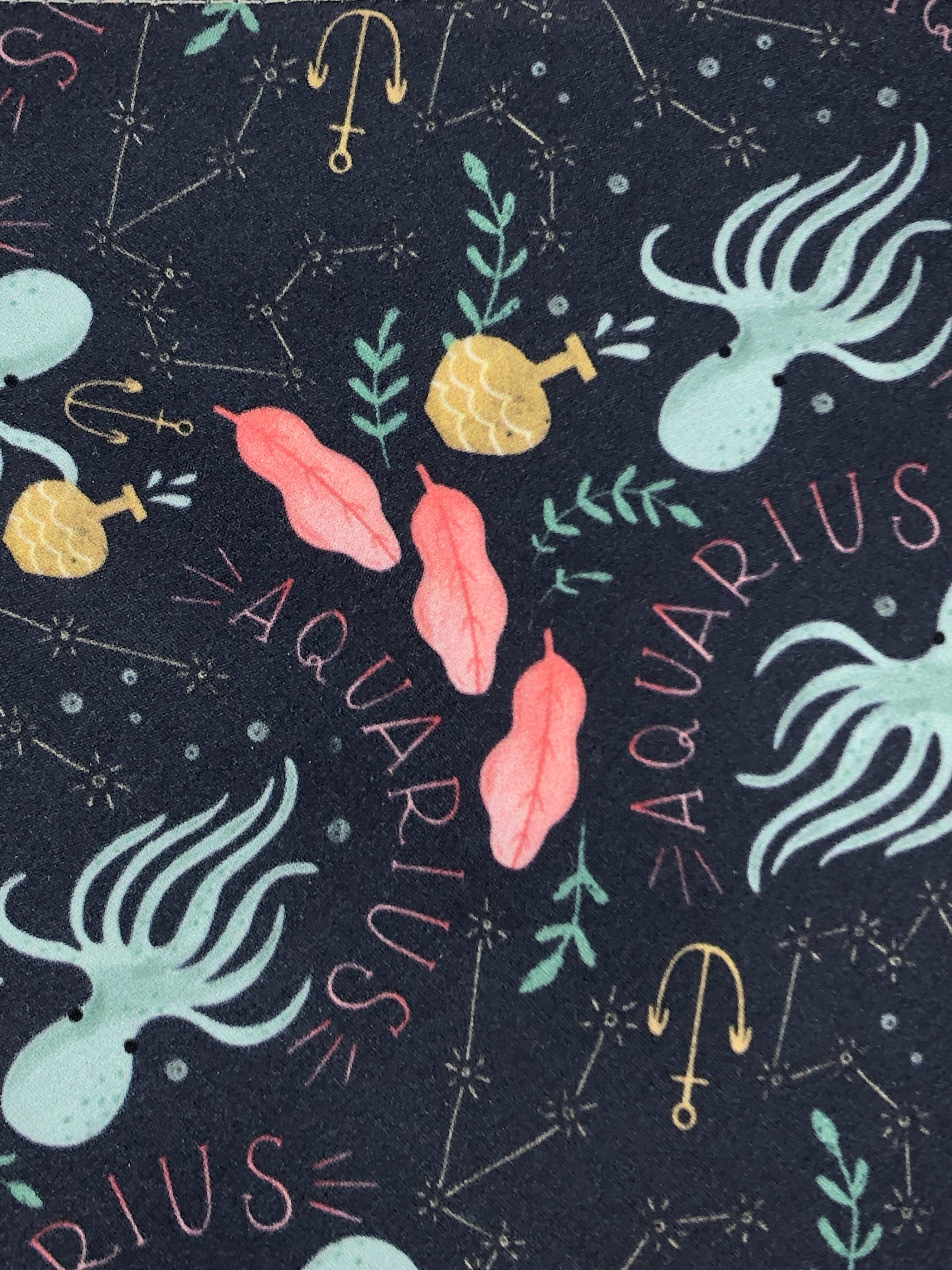 Aquarius Dog Bandana - 1034