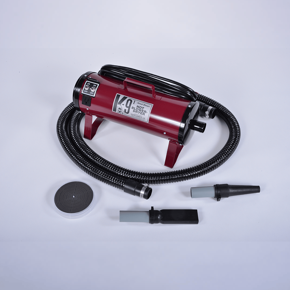 Electric Cleaner Company Burgundy K-9 I Dog Dryer – Made in USA