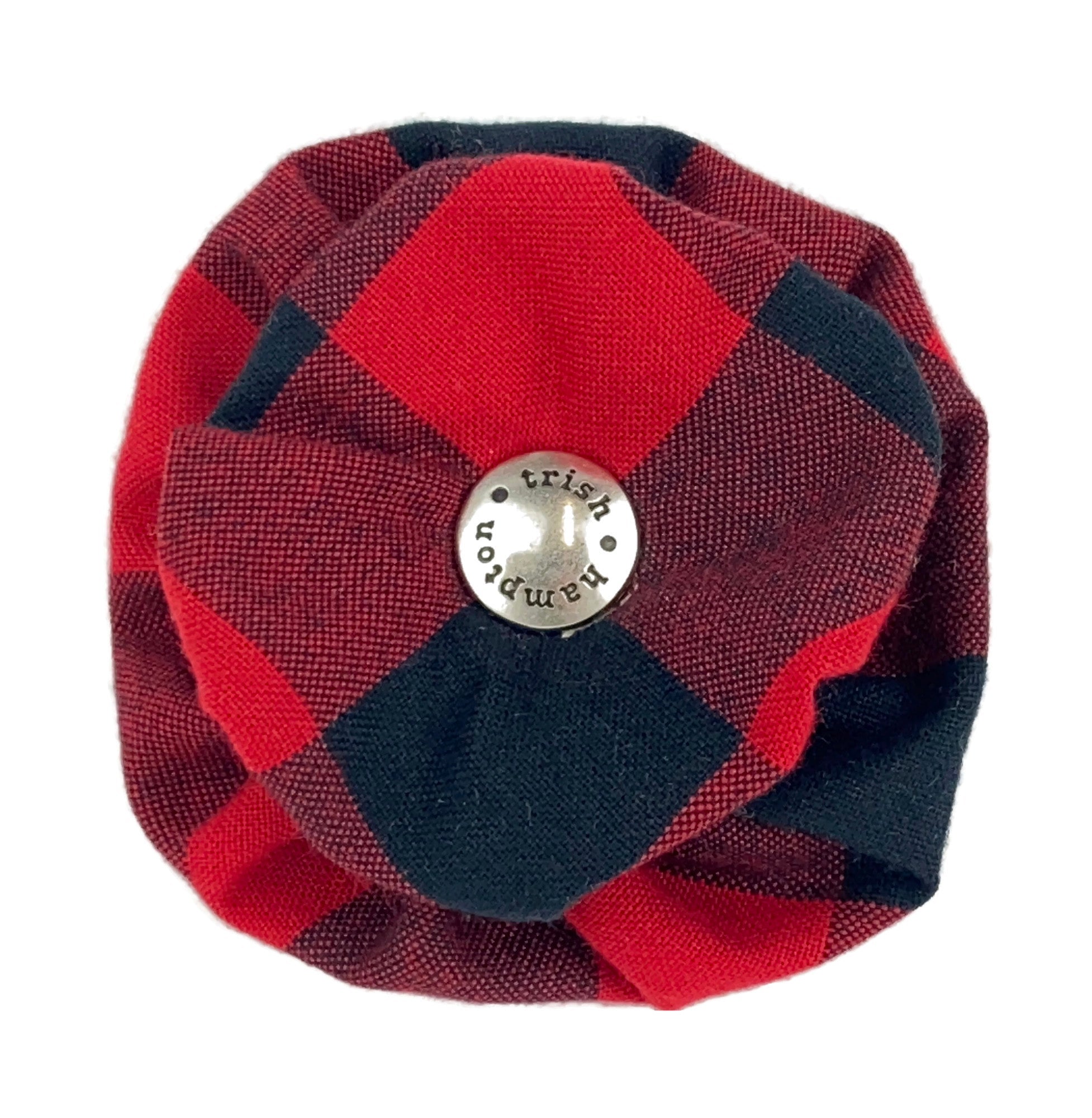 Large Buffalo Plaid Dog Blossom - 1073