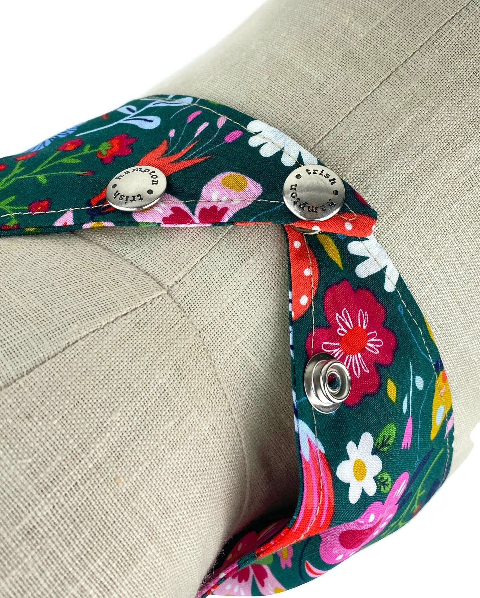 Butterfly & Mushroom Floral Dog Bandana - 978