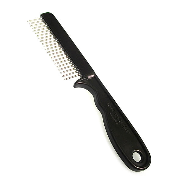 LIBERTY PAW  Classic Black Super Groom Comb - Detangling Comb