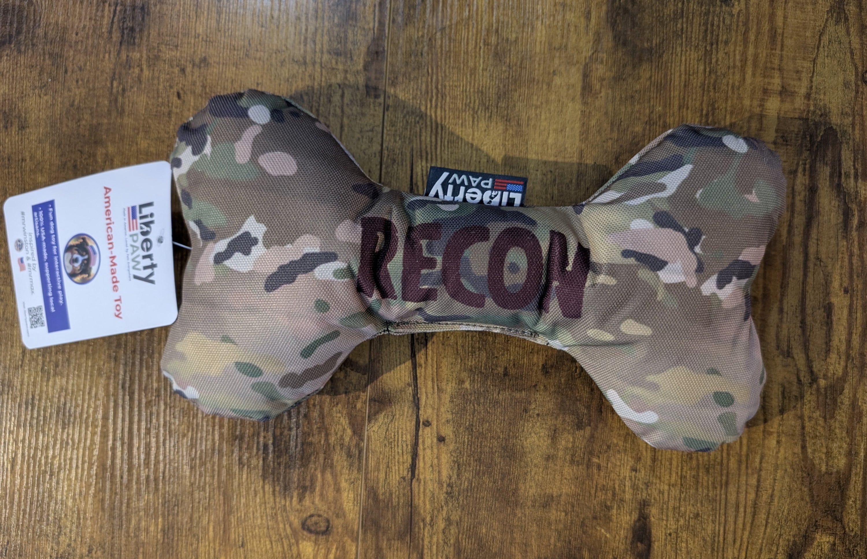 LIBERTY PAW  Dog-toy LibertyPaw RECON Camo Bone