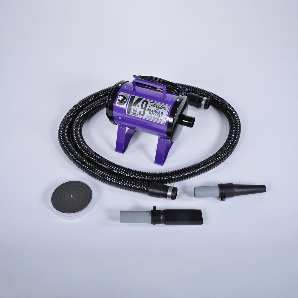 LIBERTY PAW - Your source for American made Pet Supplies Metal Purple K-9 Fluffer Dryer - Made in USA