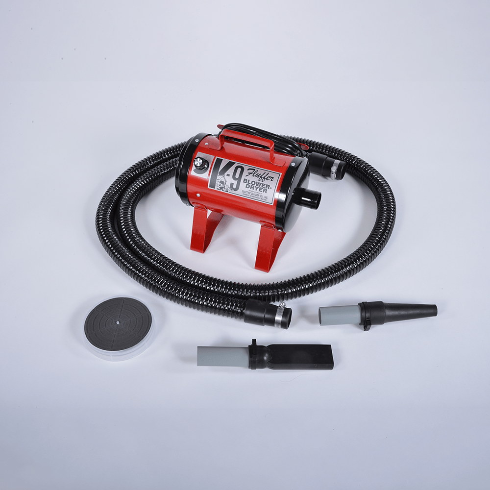 LIBERTY PAW - Your source for American made Pet Supplies Red K-9 Fluffer Dryer - Made in USA