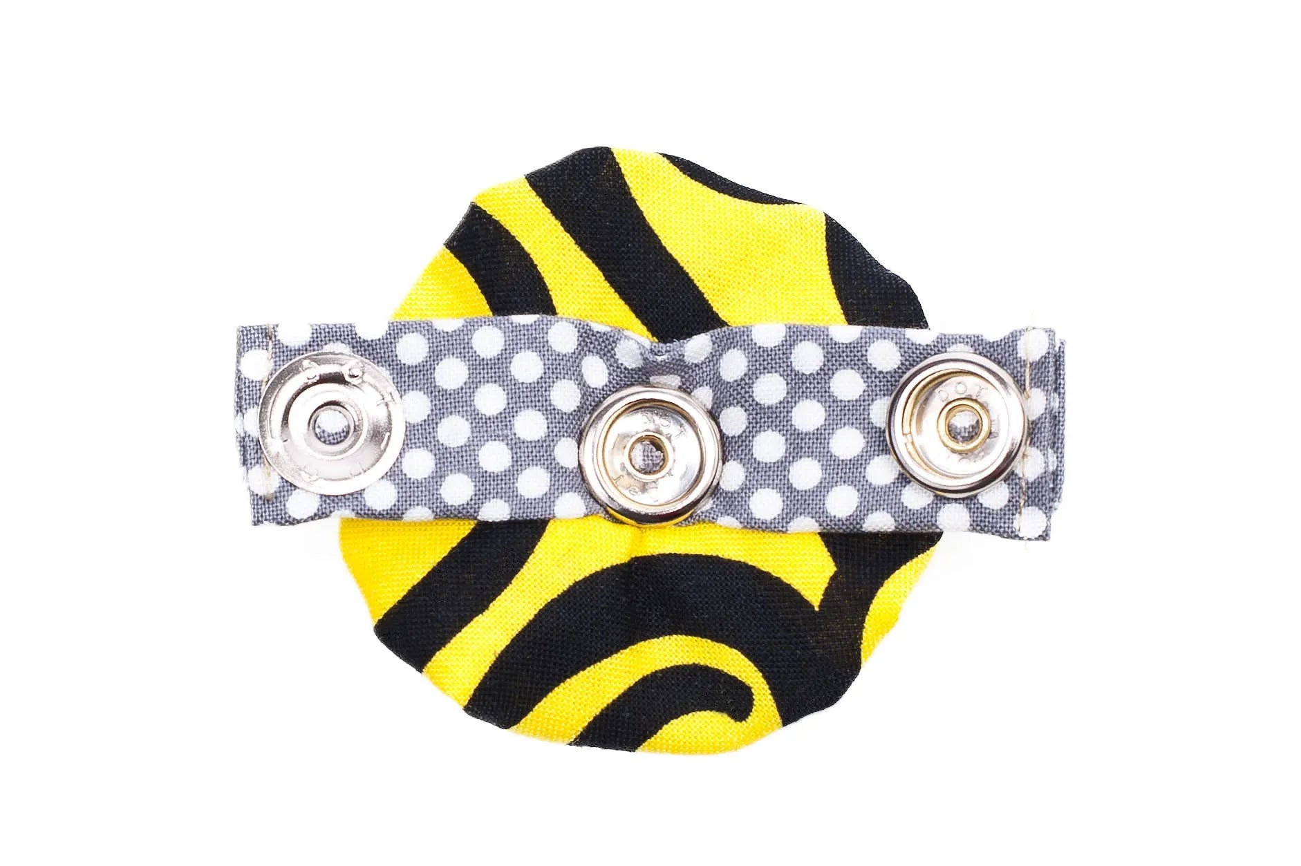 Popsicle Ice Cream Dog Blossom back view, made in America, secure attachment design for dog collars.