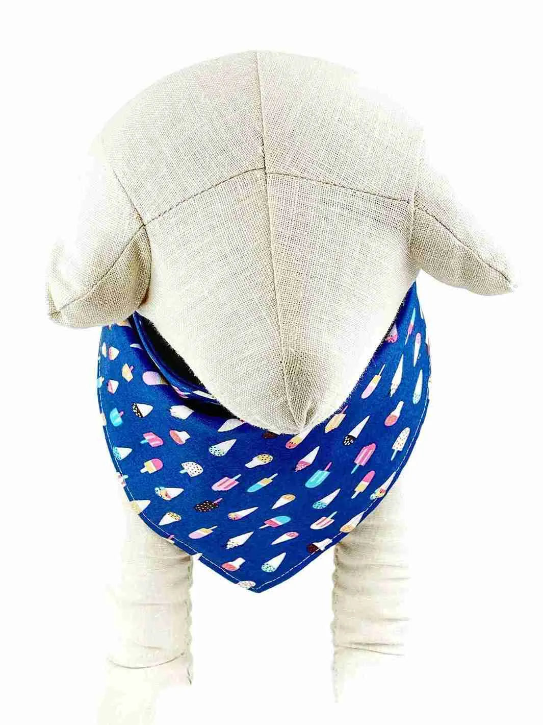 Trish Hampton Dog-Bana Trish Hampton Popsicle/Ice Cream Dog Bandana | Made in America