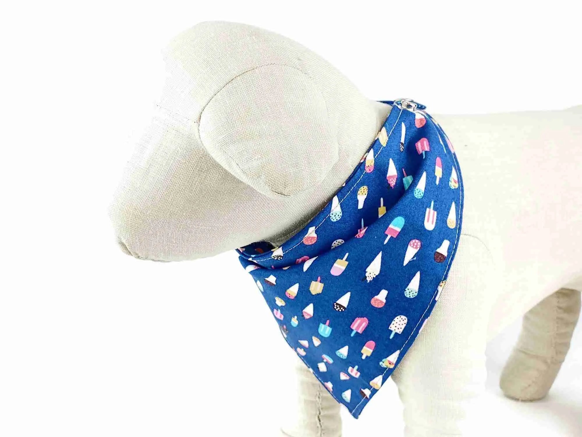 Trish Hampton Dog-Bana Trish Hampton Popsicle/Ice Cream Dog Bandana | Made in America